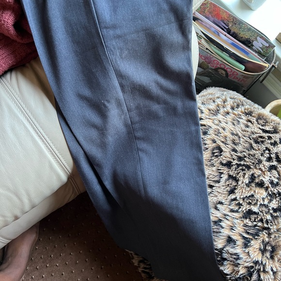 Size 14 65polyester 35 Rayondark grey dress pants - Picture 6 of 10